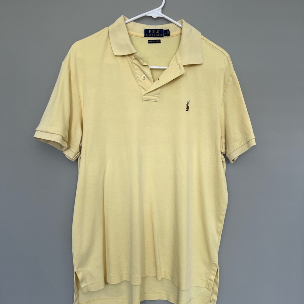 Polo by Ralph Lauren Yellow Men's Shirt